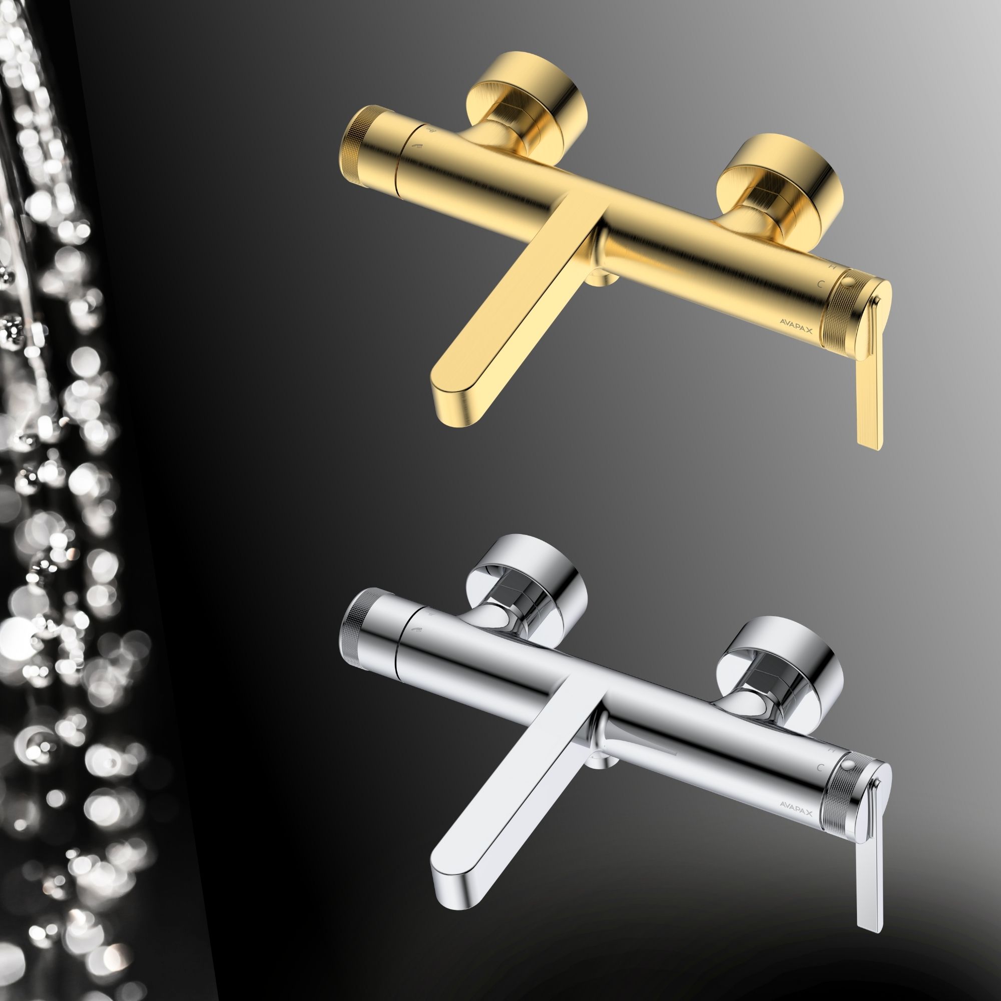 Bateria umywalkowa AUREVO - 2 KOLORY